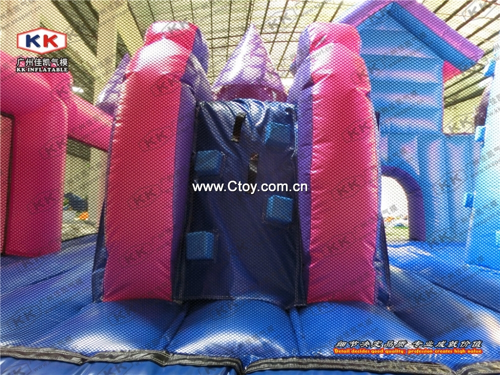 KK儿童充气城堡 室内外游乐设备 充气大滑梯儿童蹦蹦床