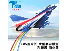 大型歼10展览模型飞机 1:12航空模型厂家  大比例军事模型