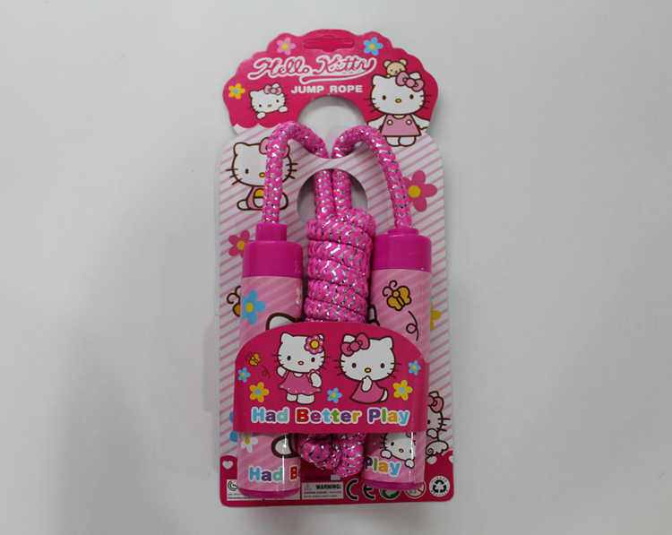 恒达玩具-KT猫跳绳HD012-7 绑卡