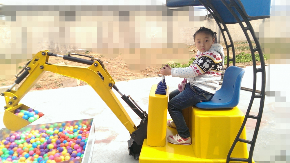 2016年公园广场游乐项目儿童游乐挖掘机