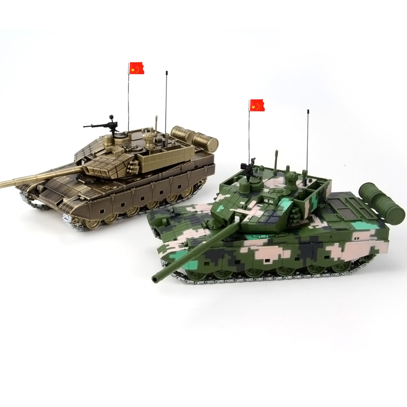 国产九九式主战坦克模型 99A仿真军事模型批发厂家
