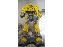 玻璃钢机器人大黄蜂雕塑制品