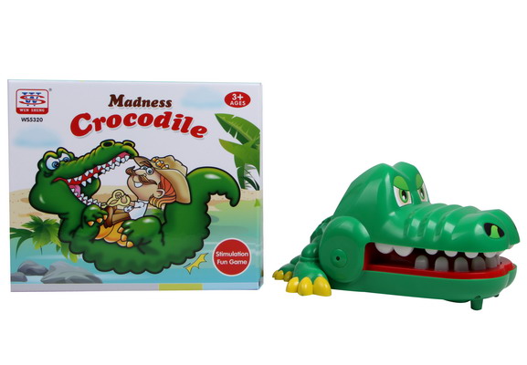 益智疯狂的鳄鱼游戏套装桌面游戏亲子玩具(英文版)批发