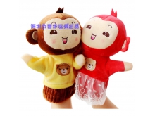 个性猴子精品各类手偶毛绒玩具 毛绒猴子手偶 可按顾客要求定制吉祥物定制