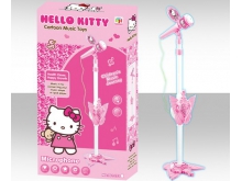 新款益智Hello Kitty蝴蝶形状卡拉OK机(可连接手机播放音乐)批发