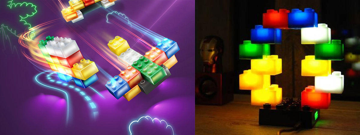 乐高玩具和LED的绝妙搭配