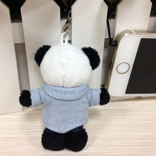 专业OME苹果三星小米手机熊猫防尘塞挂件工厂订单出口欧美日本