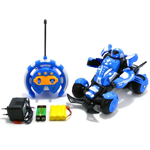 智能玩具机器人遥控车 四通幻影金刚变形遥控车礼品盒装 玩具批发