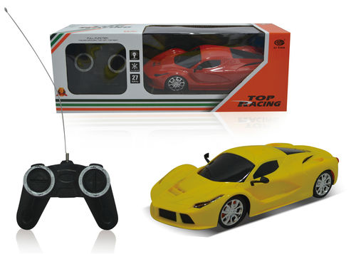 厂家批发儿童遥控车电动塑胶模型玩具益智 1：16四通遥控赛车外贸