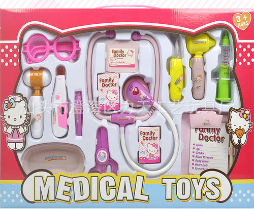儿童过家家玩具仿真医生玩具医药箱套装宝宝听诊器打针打点滴玩具