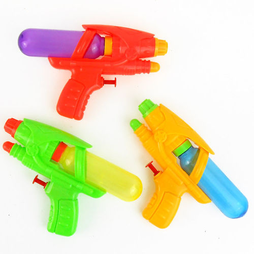 夏天地摊热卖玩具货源沙滩戏水迷你透明小水枪儿童喷水玩具水枪