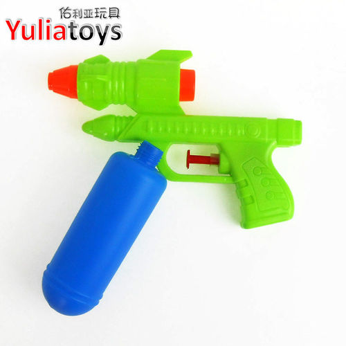 夏日儿童戏水玩具19cm手压小水枪