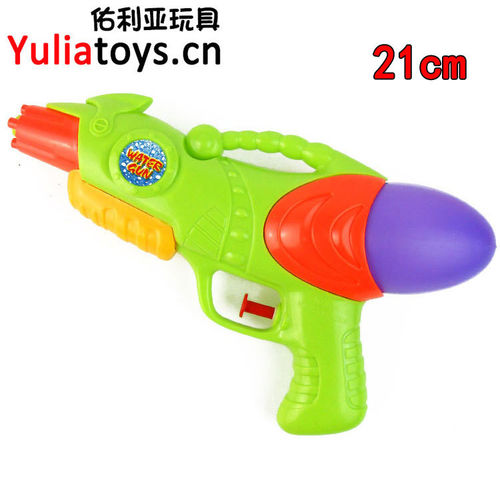 W01541产地玩具货源供应 儿童夏日沙滩戏水玩具 21cm玩具喷水枪