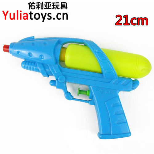 S14631 澄海产地玩具批发 夏日沙滩戏水玩具实色手压小水枪
