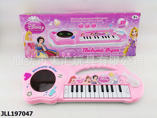 新款 卡通 音乐电子琴 儿童玩耍学习乐器玩具 3D灯光 音乐琴