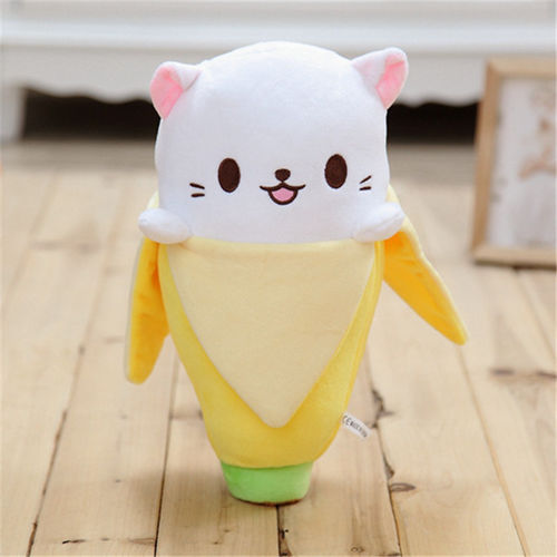 香蕉猫公仔 猫咪创意毛绒公仔玩具 新款毛绒玩具 深圳
