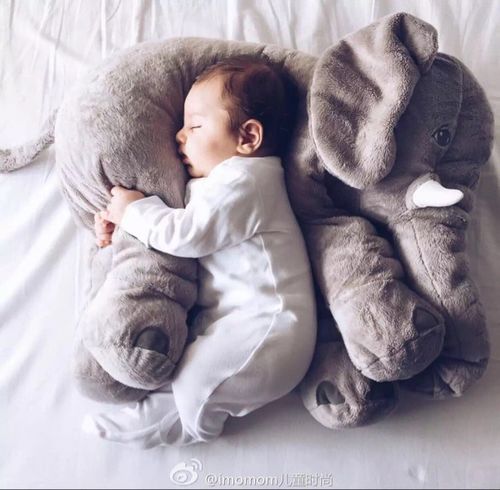 现货ins毛绒玩具大象宝宝玩具大象抱枕送宝宝礼物