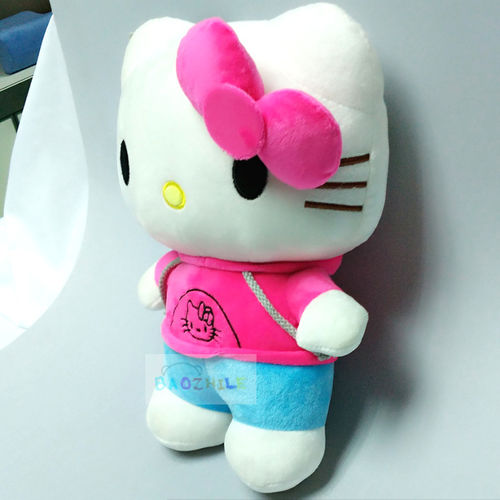 定做毛绒玩具 Hello Kitty猫公仔一件代发  外贸公仔 促销礼品