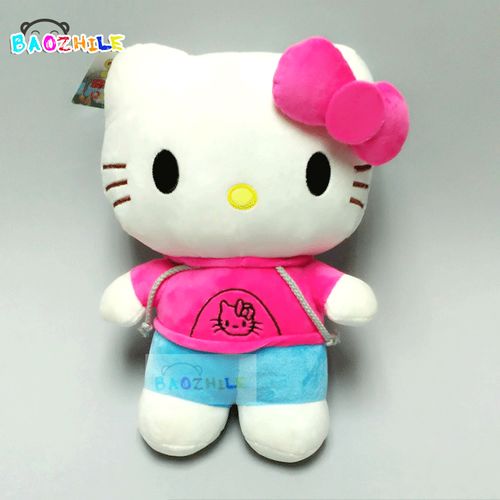 定做毛绒玩具 Hello Kitty猫公仔一件代发  外贸公仔 促销礼品