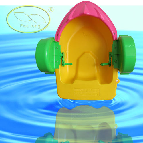 福龙厂家直销儿童手摇船 手划船 水上充气玩具手摇船批发