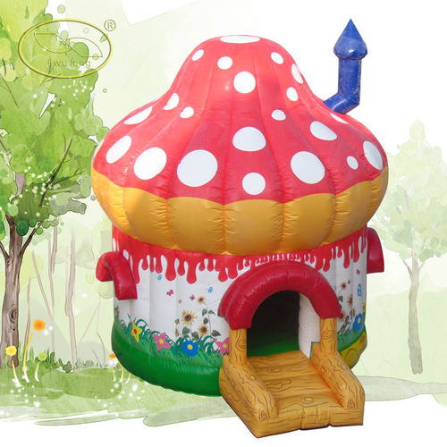 2016新款蘑菇儿童充气蹦蹦床 定制大小型室内广场可移动充气城堡