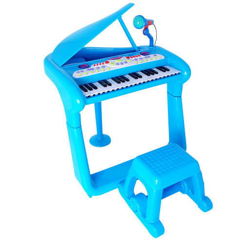 灿辉新款BB375 益智多功能音乐玩具 儿童电子琴带麦克风 科教玩具