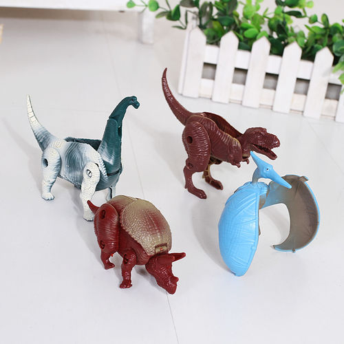 新款恐龙变形蛋侏罗纪世界恐龙蛋儿童组装益智玩具厂家直销