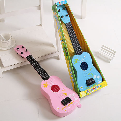 新款双色吉他儿童音乐吉他小提琴玩具厂家直销淘宝热卖
