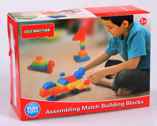 水管道动力和三角形侧拼拼插积木 儿童益智拼搭弯管玩具