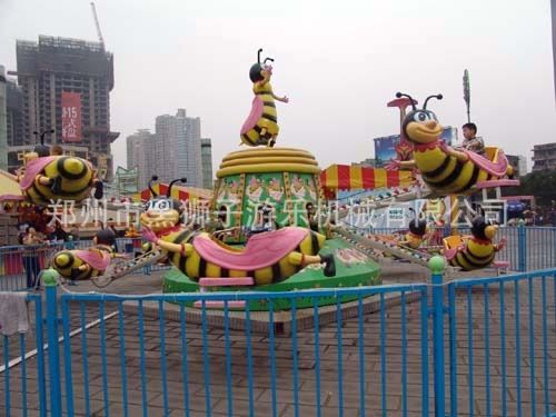 儿童广场公园室内户外 新型游乐设备 自控小蜜蜂 游  主题乐园