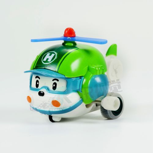 爆款韩国Q版上链珀利变形机器人ROBOCAR POLI 变形战队变形车玩具