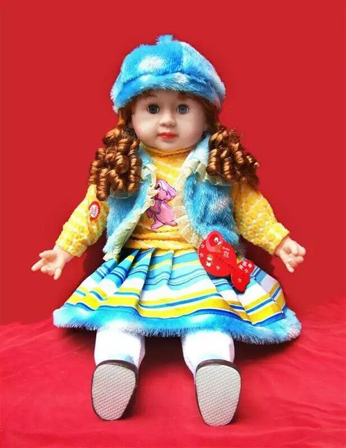 厂家直销22寸智能触摸仿真芭比洋娃娃 会说话的玩具公仔玩偶布娃