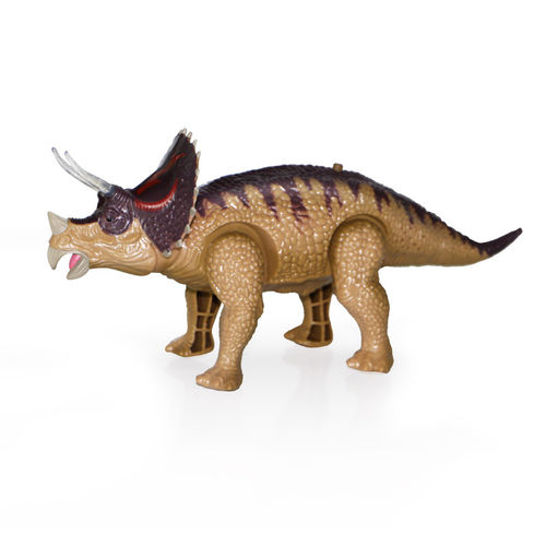 文盛5315 三角恐龙侏罗纪公园电动行走声光益智儿童仿真玩具模型