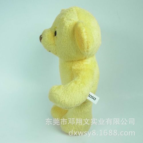 厂家来样加工定制 可爱毛绒玩具小熊 泰迪熊儿童玩具礼品加工