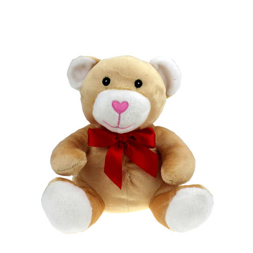 坐姿泰迪熊毛绒公仔熊 活动礼品泰迪熊 毛绒玩具厂家 来图定制