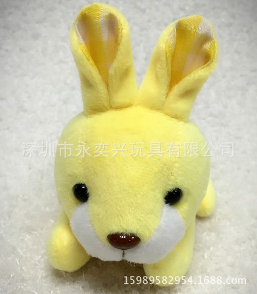 深圳玩具 毛绒玩具挂件 钥匙扣挂件 创意卡通小兔子  低价直供