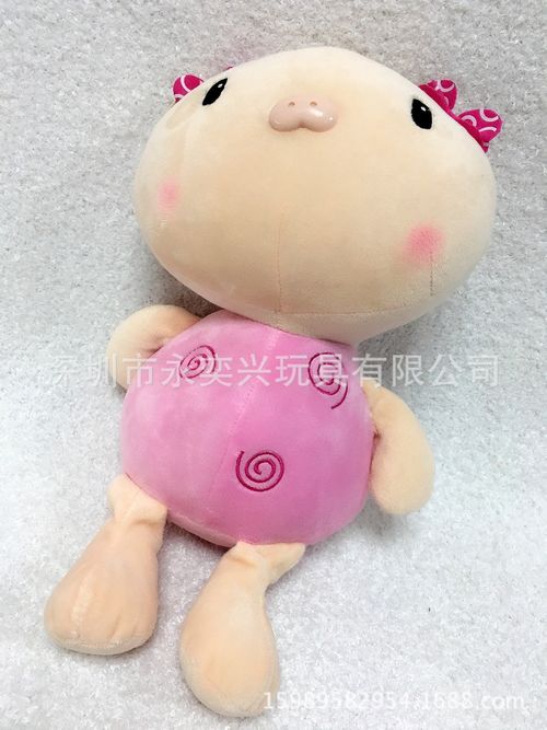 厂家批发订购  宝宝猪公仔可爱动物毛绒玩具公仔 新款儿童节礼物