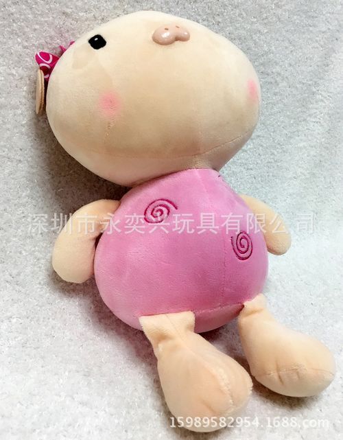 厂家批发订购  宝宝猪公仔可爱动物毛绒玩具公仔 新款儿童节礼物