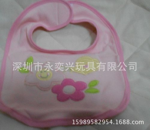 厂家定做 批发婴儿口水巾 全棉 婴儿围嘴 定制logo母婴用品