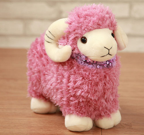 毛绒玩具定制  生肖羊毛绒公仔  喜庆羊年吉祥物加工生产