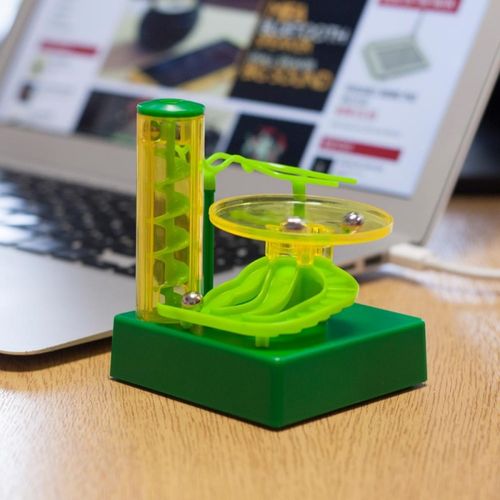 新品桌面轨道智力滚珠玩具 儿童早教益智智力玩具 DIY电动自动4D