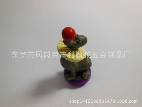 ABS玩具印章 来图来样订制 动物狗造型公仔 广东荣丰利礼品厂家