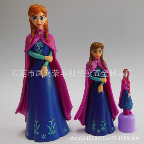 冰雪奇缘 芭比公主娃娃 塑胶玩具儿童动漫玩具专业订制