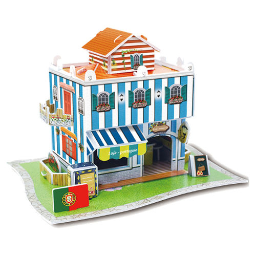 厂家直销3d立体拼图批发纸质 益智玩具 DIY模型热销儿童玩具批发