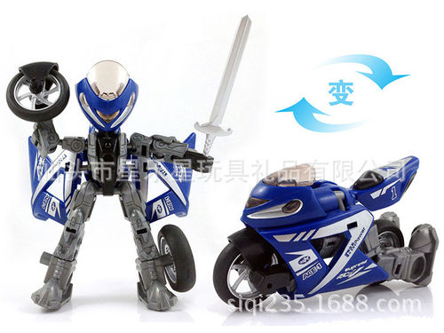 儿童玩具 变形机器人 变形摩托车 车 XL16773