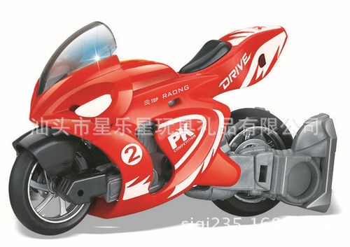 儿童玩具 自装变形机器人 变形摩托车 车 XL16777