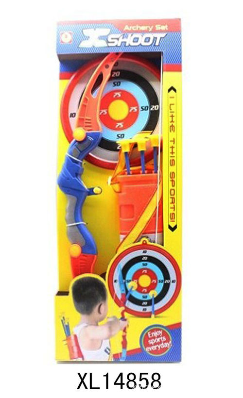 儿童模型玩具   弓箭枪镖靶套庄XL14855