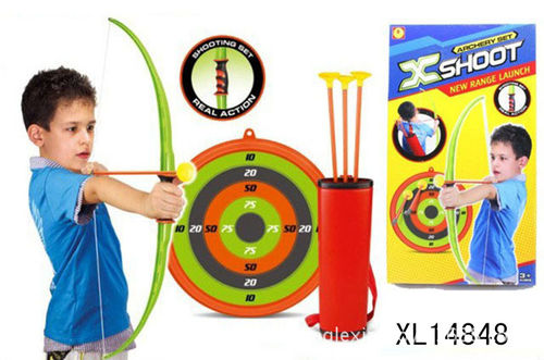 儿童模型玩具   弓箭枪镖靶套庄XL14850