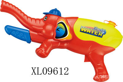 儿童休闲运动戏水玩具 大象气压水枪XL09612