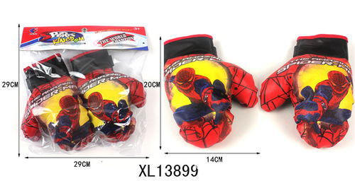 儿童运动玩具蜘蛛侠拳击手套 XL13899